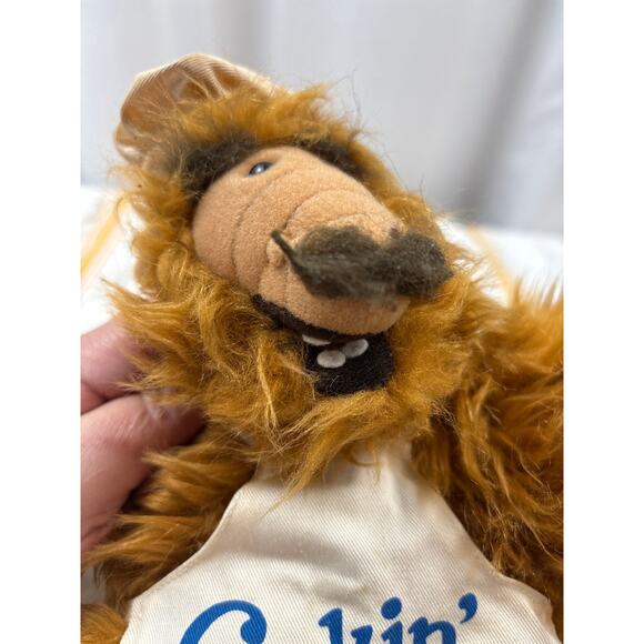 Cookin’ with Alf Chef Plush Hand Puppet 1988 Burger King Promotion 80s TV NOS - Picture 3 of 8